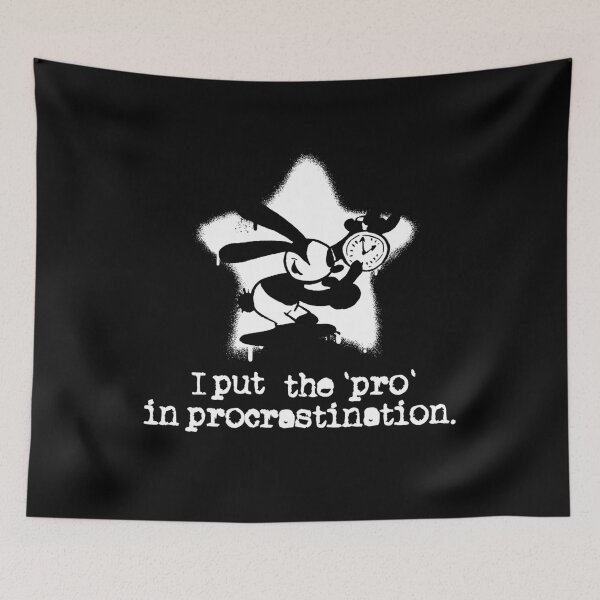 Item preview, Le puse el 'pro' a la procrastinación. [Oswald]* Divertido sarcástico designed and sold by Kraftees.