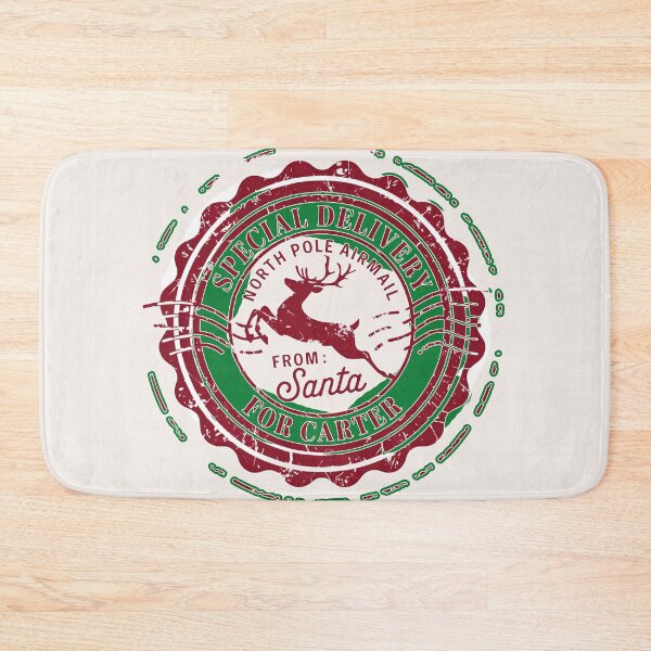 Item preview, Christmas stocking,  Christmas stocking, stamp with a Christmas star, Merry Christmas, Christmas tree,  reindeer, stamp with Santa Claus, Santa Claus designed and sold by PRYMULLART.