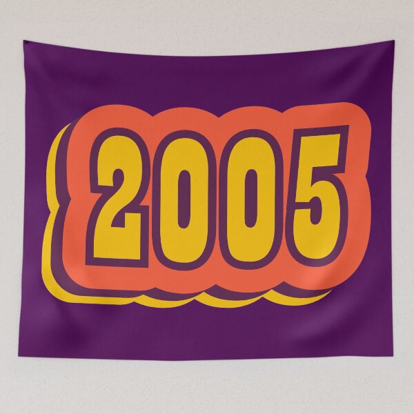 Item preview, 2005 Retro Typography, Vintage Birth Year Style designed and sold by ArtNoveltee.