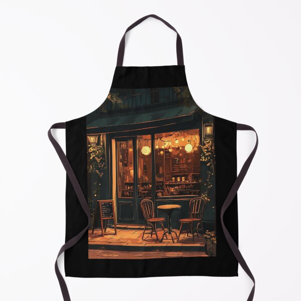 Item preview, Cosy Holidays Art Inspired by Idyllic holiday scenes Cosy City Cafe designed and sold by CDC40.