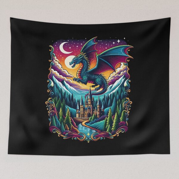 Item preview, Fantasy Dragon designed and sold by LvlUpPrints.