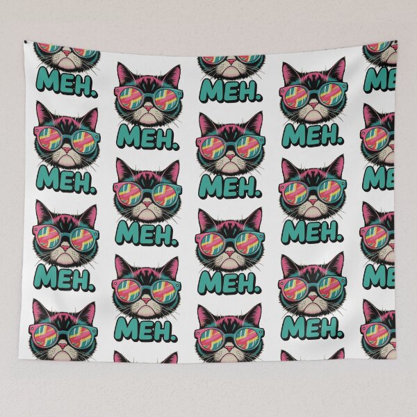 Item preview, Meh Cat designed and sold by Krieghorn.