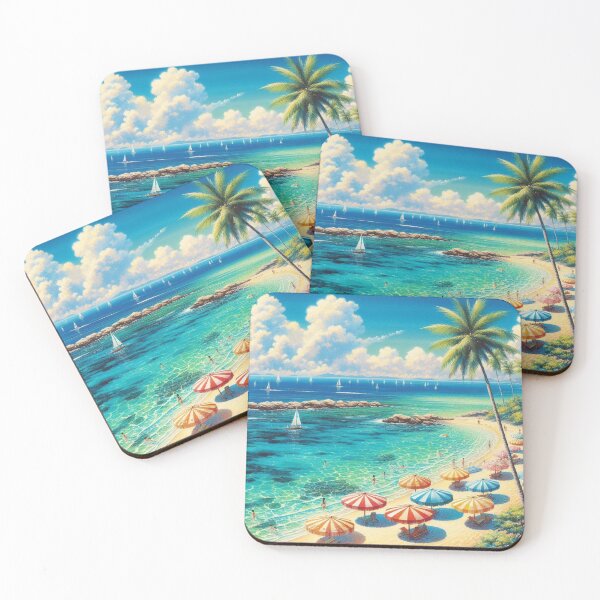 Item preview, Vintage Car and Palms Frame a Dreamy Sunset Moment designed and sold by freackly.