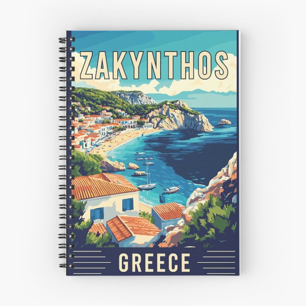 Item preview, Discover the Stunning Beauty of Zakynthos in Greece - Travel Art designed and sold by turtlestart.