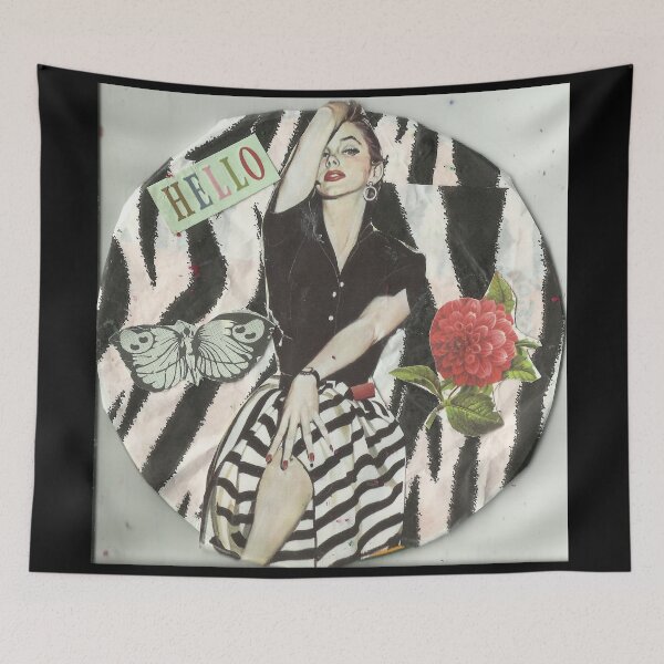 Item preview, Hola (a Classic Black & White!) designed and sold by RobynLee.