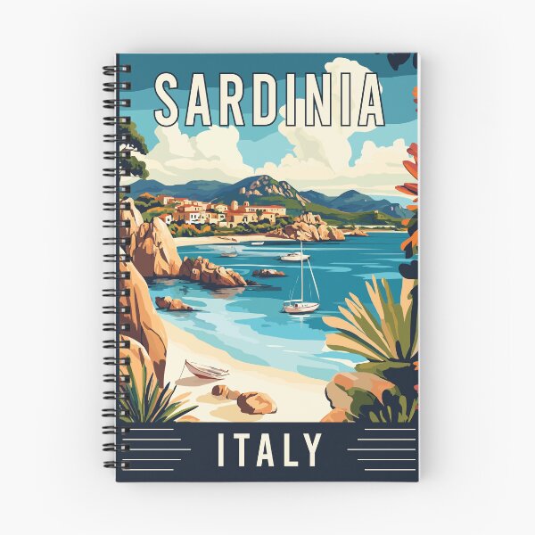 Item preview, Explore the Coastal Paradise of Sardinia in Italy - Travel Art designed and sold by turtlestart.