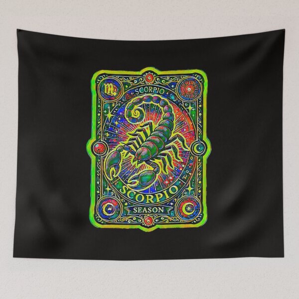 Item preview, SENSATIONAL SCORPIO ZODIAC SEASON STICKER  designed and sold by Arts4U.