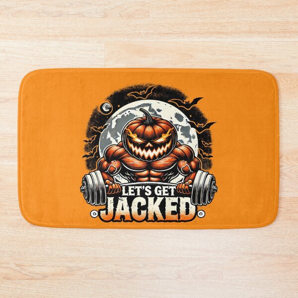 Item preview, funny Quote For Guy Halloween Gym Training Pumpkin Holiday designed and sold by DrawHandArt.