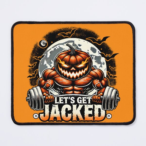 Item preview, funny Quote For Guy Halloween Gym Training Pumpkin Holiday designed and sold by DrawHandArt.