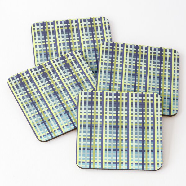 Item preview, Living the Stripe Life!: Multicolored Stripe Pattern on Blue Gradient designed and sold by IraNiva.
