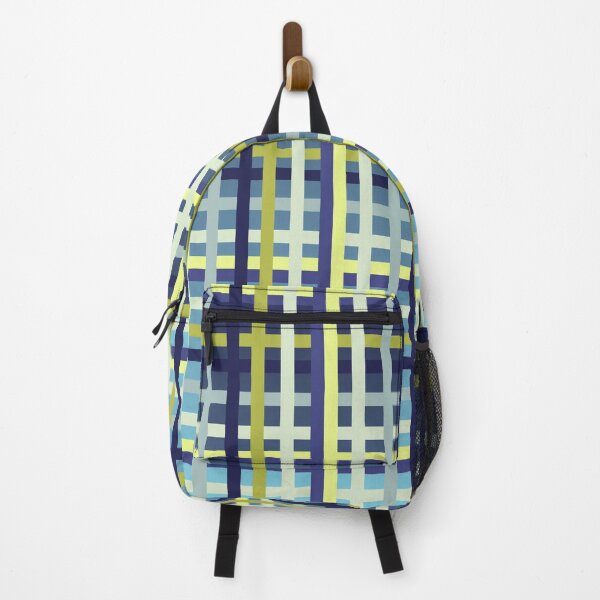Item preview, Living the Stripe Life!: Multicolored Stripe Pattern on Blue Gradient designed and sold by IraNiva.