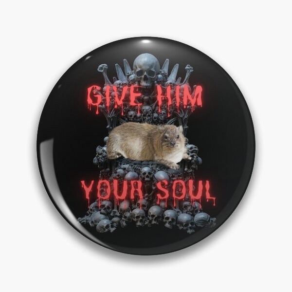 Item preview, Give Him Your Soul Rock Hyrax  designed and sold by mrhyrax.
