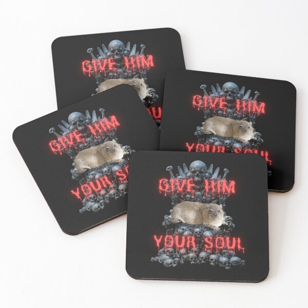 Aperçu de l'œuvre Give Him Your Soul Rock Hyrax  créée et vendue par mrhyrax.