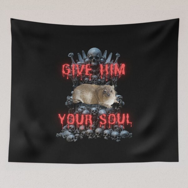 Item preview, Give Him Your Soul Rock Hyrax  designed and sold by mrhyrax.
