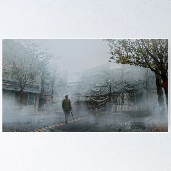 Item preview, Silent Hill 2 Remake Location Foggy Streets designed and sold by Senpaiwaves.
