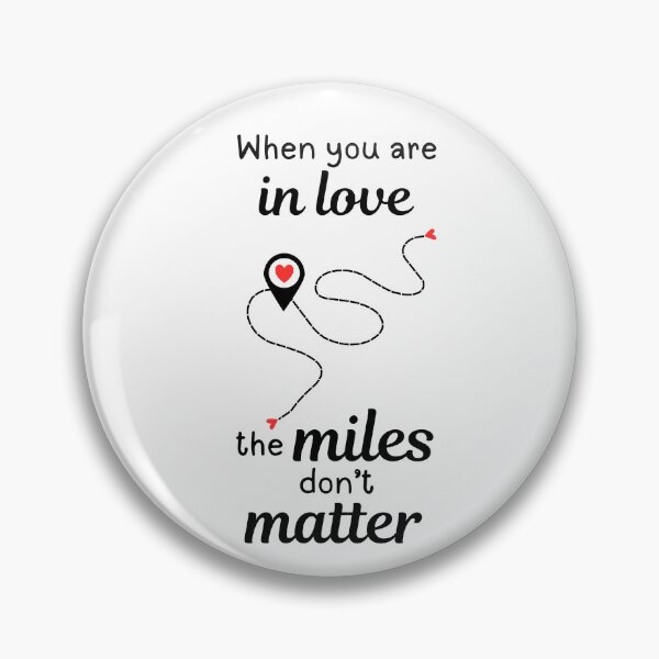 Item preview, Long Distance Relationship Gift For Couple Miles Don't Matter  designed and sold by CCKimShop.