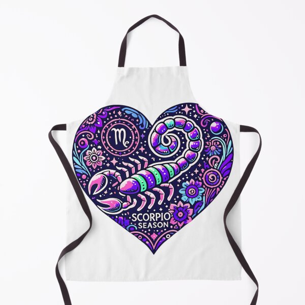 Item preview, SCORPIO LOVE SCORPIO SEASON HEART STICKER ZODIAC BIRTHDAY designed and sold by Arts4U.