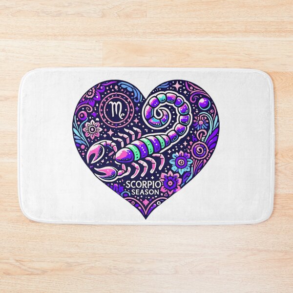 Item preview, SCORPIO LOVE SCORPIO SEASON HEART STICKER ZODIAC BIRTHDAY designed and sold by Arts4U.