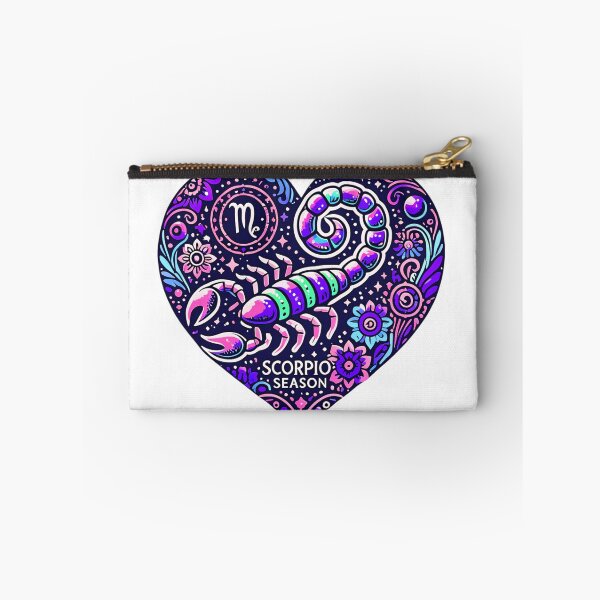 Item preview, SCORPIO LOVE SCORPIO SEASON HEART STICKER ZODIAC BIRTHDAY designed and sold by Arts4U.