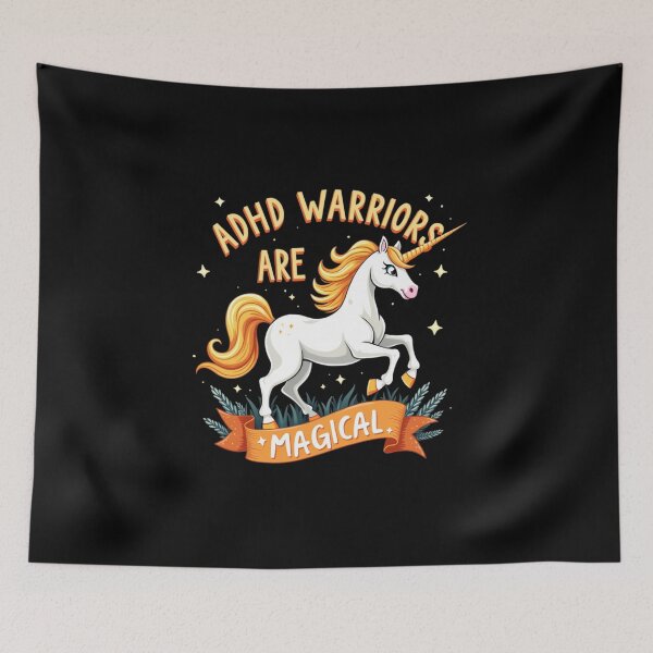Item preview, ADHD warriors are magical  designed and sold by jkrphoto.