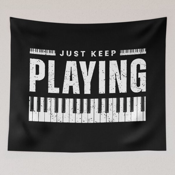 Item preview, Just Keep Playing designed and sold by Propeller Cap, LLC.