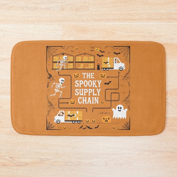 Item preview, The spooky supply chain, logistics and supply chain halloween designed and sold by NoetherSym.