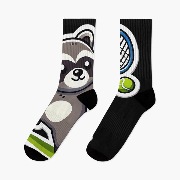 Item preview, Tennis Pro Raccoon. designed and sold by Linework Studio.