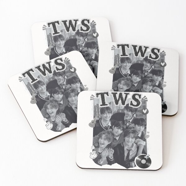 Item preview, T W S Collage: Timeless Black and White Style Style Kpop Group Members Design Classic T-Shirt designed and sold by AJUNICE STUDIO.