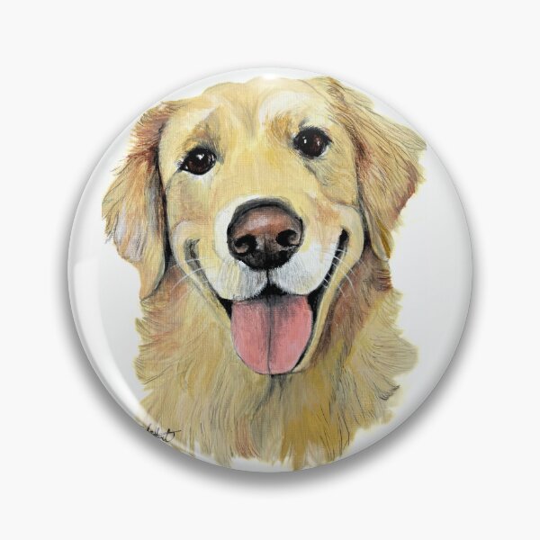 Item preview, Golden Retriever Painting designed and sold by MadeWithHart.