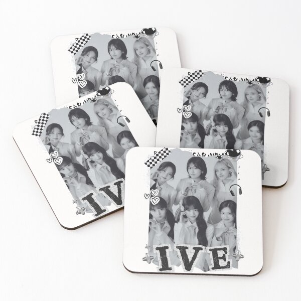 Item preview, IVE Collage: Black and White Elegance Style Kpop Group Members Design Classic T-Shirt designed and sold by AJUNICE STUDIO.