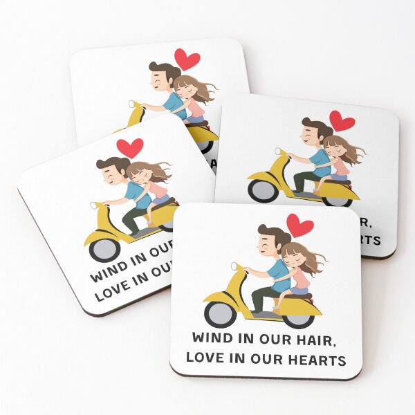 Item preview, Wind in our hair, love in our hearts designed and sold by mysummerland.