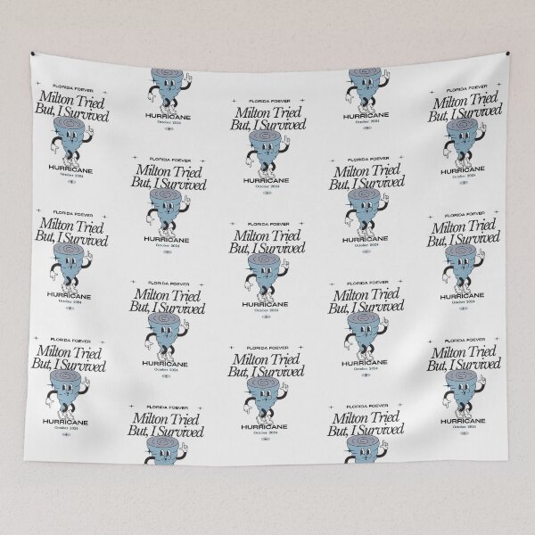 Item preview, Milton Tried But I Survived Hurricane 2024  designed and sold by Cauteteesnyc.