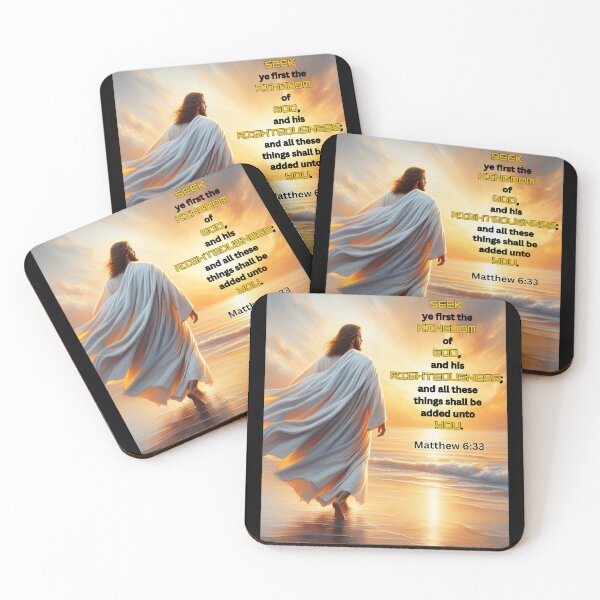 Item preview, Seek First the Kingdom of God designed and sold by Woven-in-Jesus.