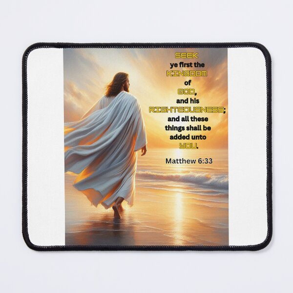 Item preview, Seek First the Kingdom of God designed and sold by Woven-in-Jesus.