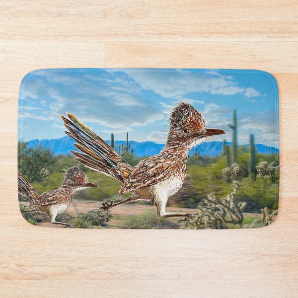 Item preview, Roadrunner Desert Cactus Road Runner Bird Art designed and sold by oz10.