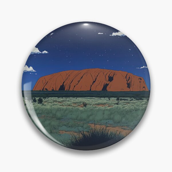 Item preview, Uluru, Australia | Anime style designed and sold by ComicsFactory.