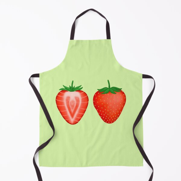 Item preview, Strawberry Duo on Green designed and sold by bits-and-bob.