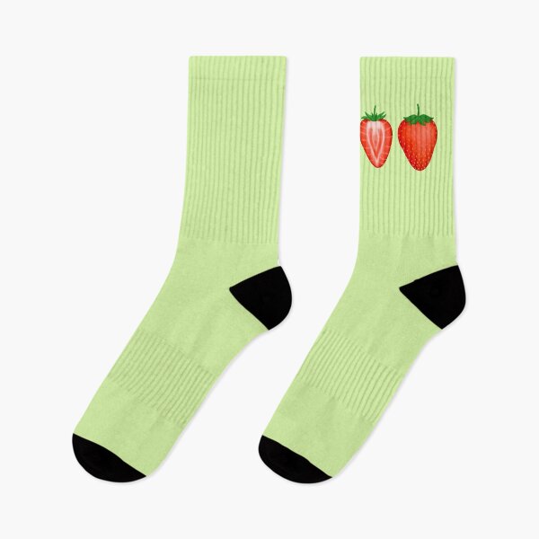 Item preview, Strawberry Duo on Green designed and sold by bits-and-bob.