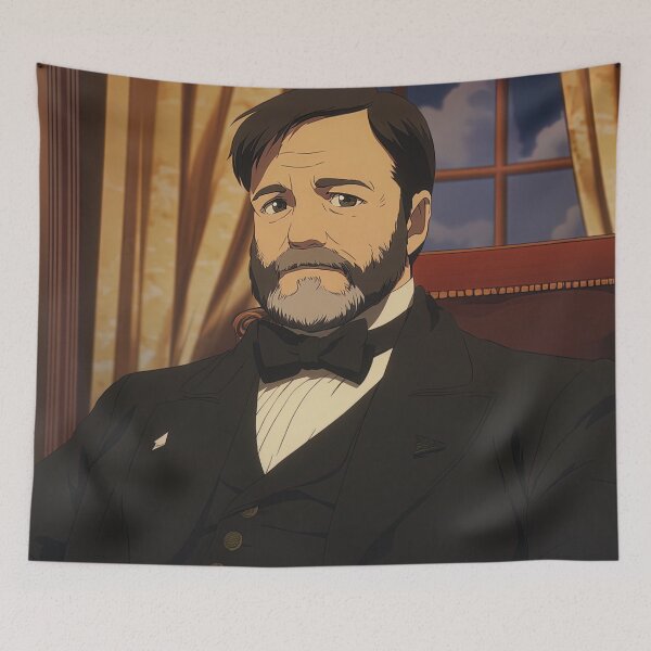 Item preview, Ulysses S. Grant | Anime style designed and sold by ComicsFactory.