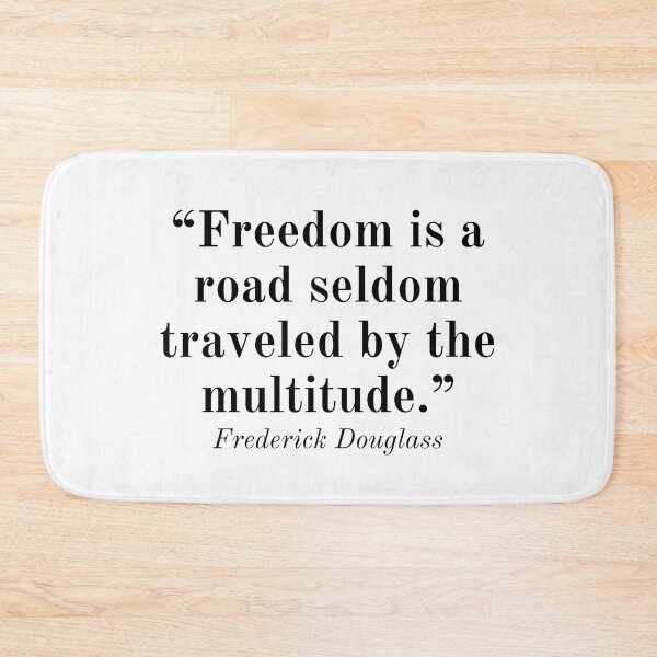Item preview, Frederick Douglass Inspirational Quote designed and sold by SoulQuot.