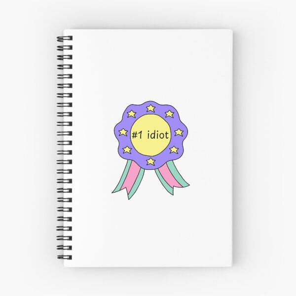 Item preview, idiot award designed and sold by natcatcat.