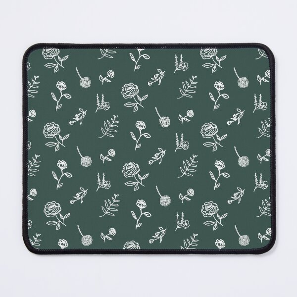 Item preview, Flower Pattern Green Back designed and sold by ClearAndHappy.