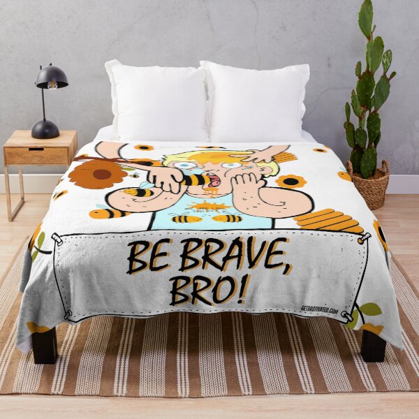 Item preview, Be Brave, Bro! designed and sold by GetBrotivated.