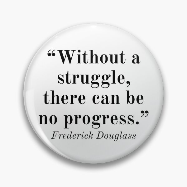 Item preview, Frederick Douglass Quote designed and sold by SoulQuot.