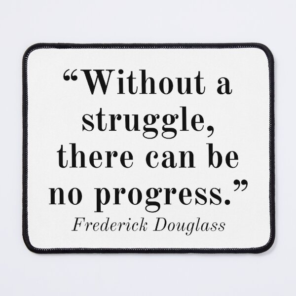 Item preview, Frederick Douglass Quote designed and sold by SoulQuot.