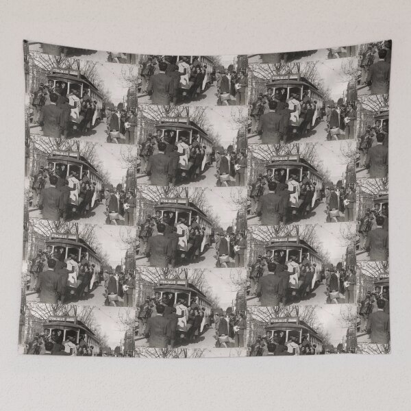 Item preview, TRAM TO WATCH FOOTBALL designed and sold by MTD-Archives.