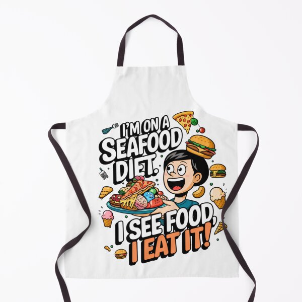 Item preview, I’m on a Seafood Diet Graphic Tee designed and sold by StyleSwitch.