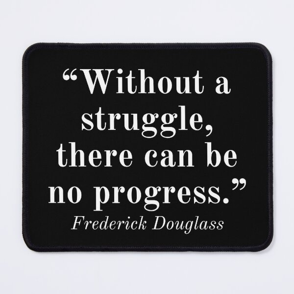 Item preview, Frederick Douglass Quote designed and sold by SoulQuot.
