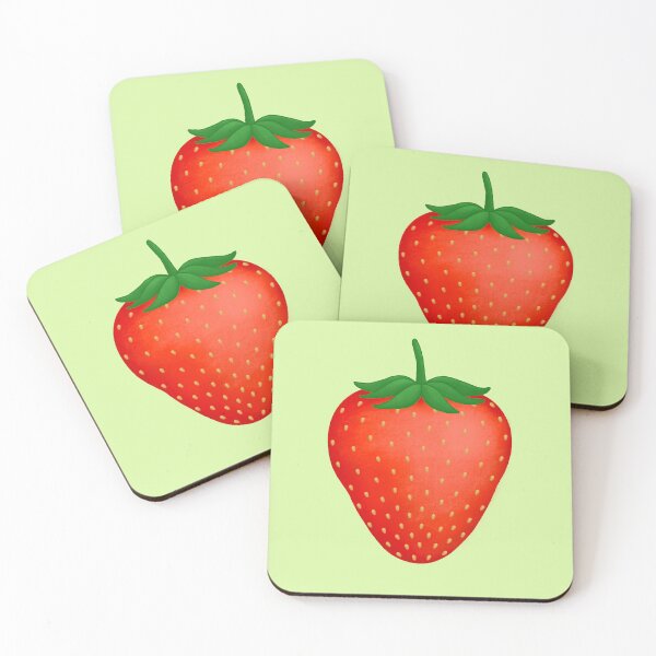 Item preview, Strawberry on Green designed and sold by bits-and-bob.