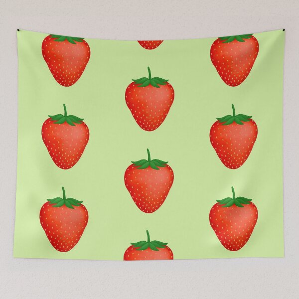 Item preview, Strawberry on Green designed and sold by bits-and-bob.
